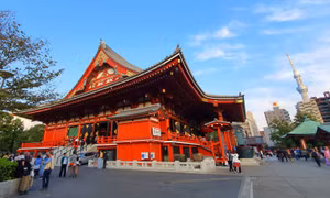Chùa Asakusa Kannon - Tokyo.