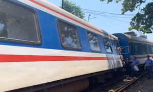 Hiện trường sự cố.