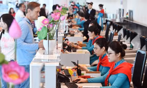 Vietnam Airlines thực hiện chuyến bay 'Cất cánh tự hào Việt Nam' kỷ niệm 80 năm Quốc khánh