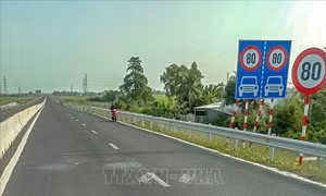Tuyến đường Lộ Tẻ - Rạch Sỏi. Ảnh: TTXVN