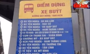 Các tuyến xe buýt trên đường Nguyễn Trãi (quận Thanh Xuân).