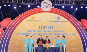 Vietnam Airlines ký kết hợp tác toàn diện với tỉnh Lạng Sơn