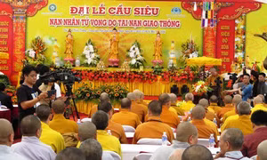 Cầu siêu cho nạn nhân tử vong do tai nạn giao thông năm 2018