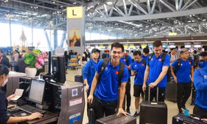 Hàng không tặng các cầu thủ đội tuyển bóng đá nam Việt Nam vé máy bay hạng Thương gia