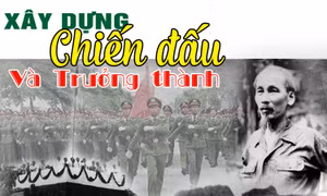 Lực lượng CAND xây dựng, chiến đấu và trưởng thành. Ảnh: BCA.