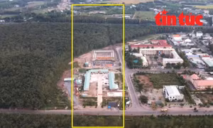 Hai đầu hướng tuyến cao tốc Biên Hòa - Vũng Tàu vẫn đang vướng mặt bằng.