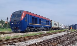 Khởi động chạy đoàn tàu chuyên container Việt Nam - Kazakhstan.