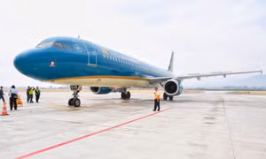 Vietnam Airlines tăng gấp đôi chuyến bay dịp Lễ kỷ niệm 70 năm chiến thắng Điện Biên Phủ.