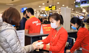 Cùng Vietjet bay an toàn suốt tháng Tết với vé siêu khuyến mãi chỉ từ 0 đồng.