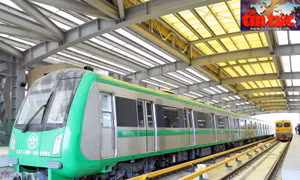 Ngày 13/1 sẽ khánh thành dự án đường sắt đô thị Cát Linh - Hà Đông