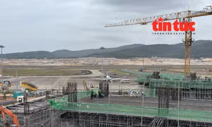 Tết không nghỉ trên đại công trường sân bay Phú Quốc