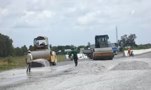 Nâng cấp tuyến đường bộ Lộ Tẻ - Rạch Sỏi.