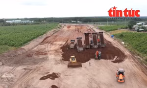 Tăng tốc thi công cao tốc trục ngang Đông Nam Bộ Biên Hòa - Vũng Tàu.