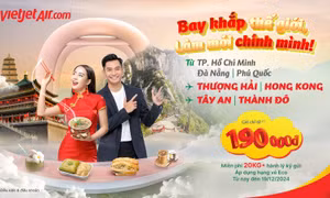 Cùng Vietjet trải nghiệm lễ hội khắp Trung Quốc.