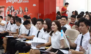 Ngày hội tuyển dụng tiếp viên Vietjet 