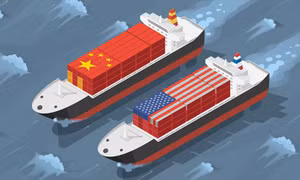 Trung Quốc áp thuế 'ăn miếng trả miếng' 25% đối với hàng hóa Mỹ