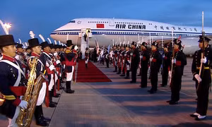 Chủ nhà G-20 Argentina nổi quân nhạc đón nhầm Chủ tịch Trung Quốc Tập Cận Bình 