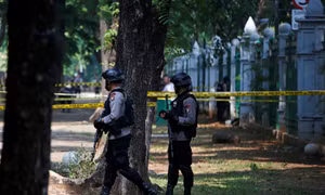 Nổ lớn gần Phủ Tổng thống Indonesia ở thủ đô Jakarta
