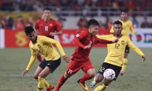 Chung kết AFF Suzuki Cup 2018: Việt Nam làm chủ thế trận, dẫn trước Malaysia 1-0 sau hiệp 1