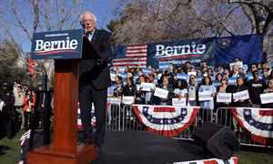 Bầu cử sơ bộ Mỹ 2020: TNS Bernie Sanders giành thắng lợi tại Nevada