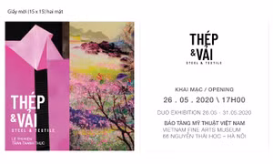 Triển lãm nghệ thuật những tác phẩm làm từ ‘Thép và vải’