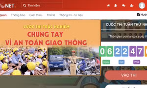 Khởi động cuộc thi trắc nghiệm ‘Chung tay vì an toàn giao thông’