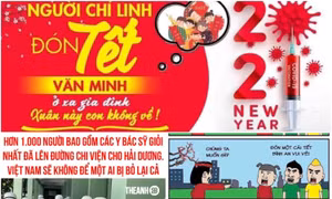 Nhiều lời kêu gọi trên mạng xã hội động viên các địa phương kiên cường chống dịch