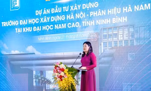 Trường Đại học Xây dựng Hà Nội mở rộng đào tạo tại Khu Đại học Nam Cao 