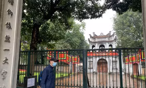 Chiều 9/3 và sáng 10/3, Di tích Văn Miếu - Quốc Tử Giám, đền Ngọc Sơn tạm dừng đón khách 
