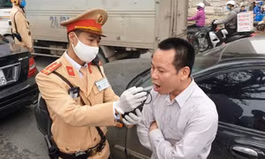 Lái xe gây tai nạn trên đường Kim Mã có nồng độ cồn gấp đôi mức vi phạm cao nhất
