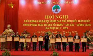 Biểu dương 312 cán bộ Hội Người cao tuổi tiêu biểu toàn quốc giai đoạn 2015-2020