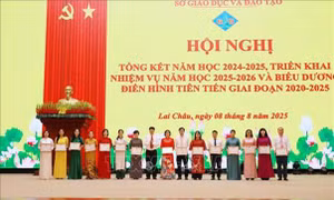 Lai Châu phát triển bền vững giáo dục vùng đồng bào dân tộc thiểu số