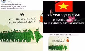 Mạng xã hội ngập tràn chia sẻ tiếc thương 13 chiến sĩ hy sinh ở thủy điện Rào Trăng 3