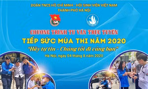 Chương trình tư vấn trực tuyến đồng hành cùng sĩ tử mùa thi 2020
