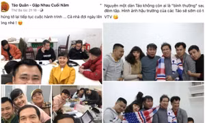 Nhiều hình ảnh hậu trường tập luyện Táo quân thú vị được chia sẻ trên mạng xã hội