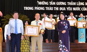 TP Hồ Chí Minh tuyên dương 96 tấm gương thầm lặng mà cao cả