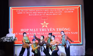 Họp mặt truyền thống lực lượng vũ trang Hoa vận tại TP Hồ Chí Minh