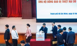 TP Hồ Chí Minh: Phát động đợt vận động và tiếp nhận đóng góp hỗ trợ đồng bào các tỉnh miền Bắc