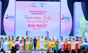 Trao giải cuộc thi Duyên dáng Áo dài TP Hồ Chí Minh năm 2025