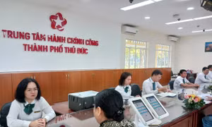 Thành phố Thủ Đức thành lập Trung tâm Hành chính công