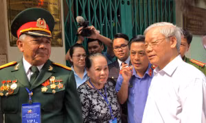 Cựu chiến binh TP Hồ Chí Minh tiếc thương Tổng Bí thư Nguyễn Phú Trọng