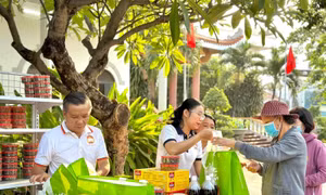 Nhộn nhịp các 'Phiên chợ 0 đồng' dành cho người khó khăn mua sắm Tết