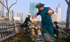 Hơn 2.700 quả pháo hoa 'lên giàn' chờ khai hỏa đêm Giao thừa Kỷ Hợi 2019