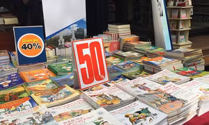 Đường sách TP Hồ Chí Minh giảm tới 50% giá sách dịp 20/11