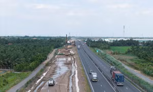 Cao tốc TP Hồ Chí Minh - Trung Lương - Mỹ Thuận tăng tốc thi công bằng công nghệ số
