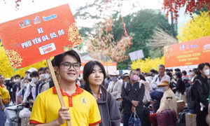 TP Hồ Chí Minh: Tiễn 2.000 sinh viên và người lao động về quê đón Tết