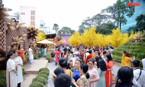 Rộn ràng không khí Xuân tại TP Hồ Chí Minh