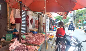 Giá thịt lợn tại TP Hồ Chí Minh giảm sâu