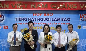 Lần đầu tổ chức hội thi ca cổ 'Tiếng hát người làm báo'