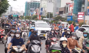 Người dân vội vã rời TP Hồ Chí Minh đi nghỉ Lễ 2/9
